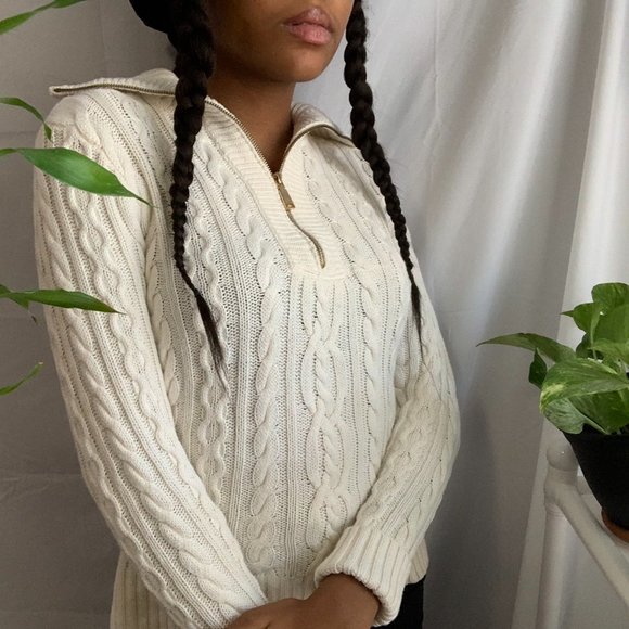 Ralph Lauren quarter zip sweater - Picture 2 of 4